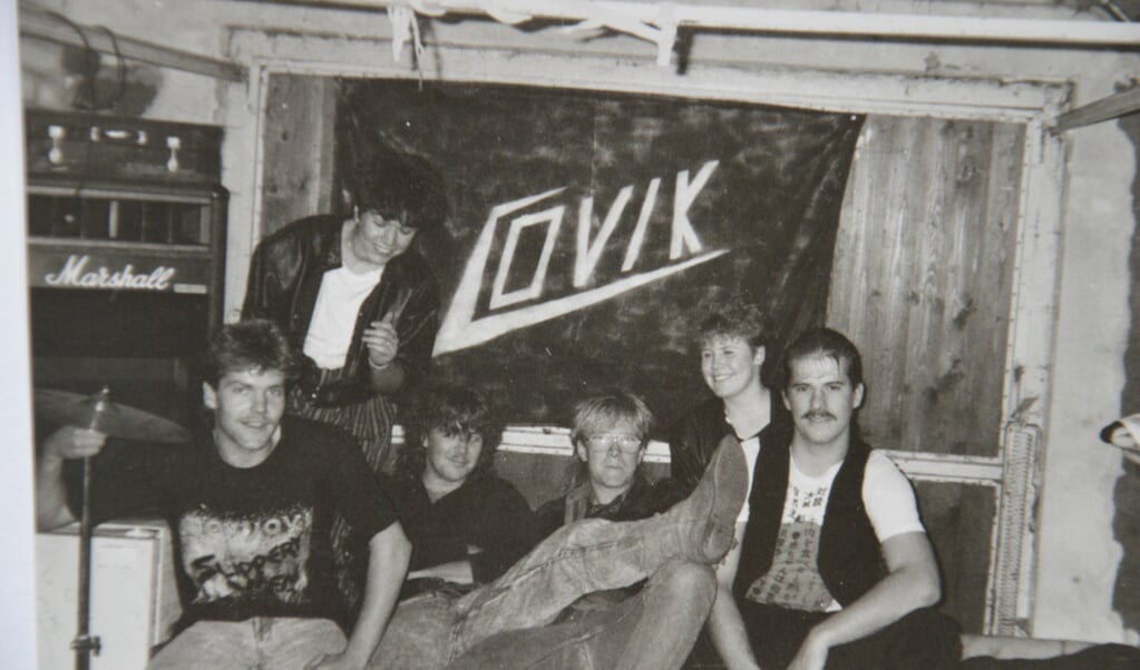 De band Covik in 1987.