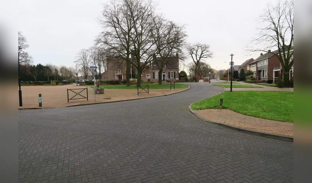 Een deel van het vernieuwde stratenplan in Lievelde. Foto: Theo Huijskes