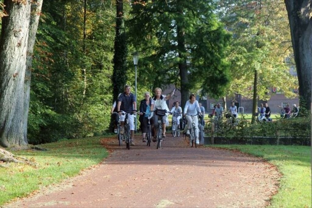 De fietsroutes van Groei & Bloei voeren fietsers langs de mooiste plekjes van de regio. Foto: Groei & Bloei