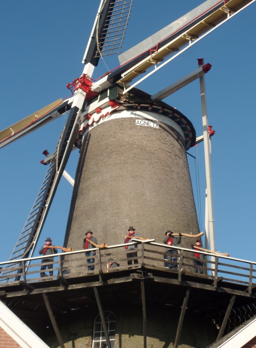Anblaozen vanaf de molen Agneta. Foto: Jan Hendriksen