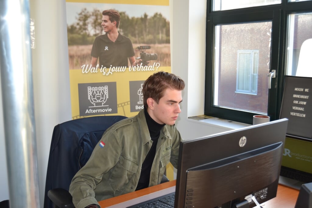 Joppe Roos in zijn kantoor. Foto: Karin Stronks