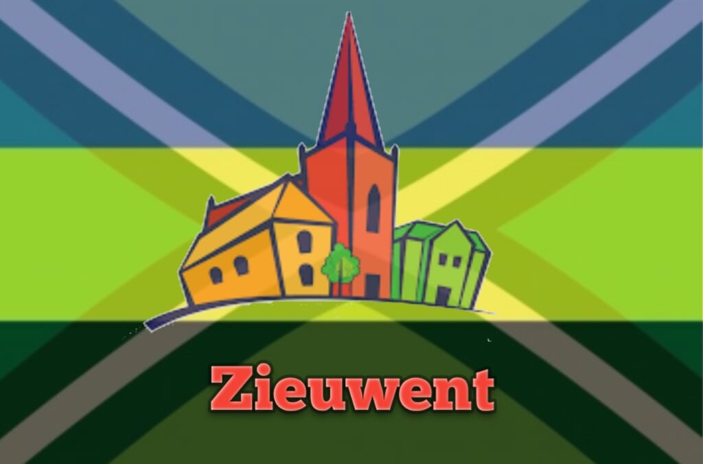 Het ontwerp van Jord Waalderrbos is gekozen voor de vlag van Zieuwent. 