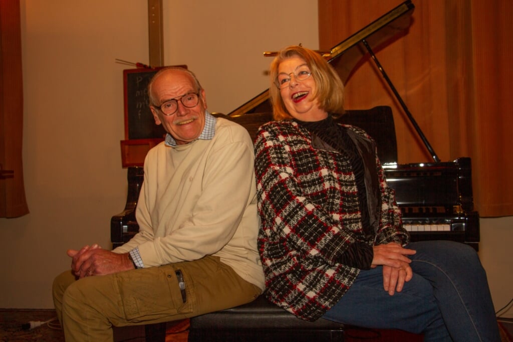 Jack van Dodewaard en Rita Boshart van Het Klavier. Foto: Liesbeth Spaansen