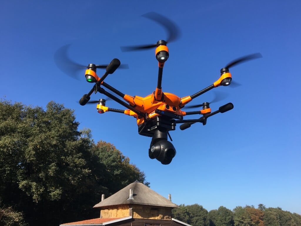 De drone van John Post.
