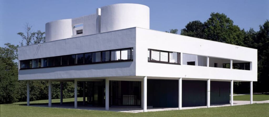 Villa Savoye, een ontwerp van Le Corbusier. Foto: PR