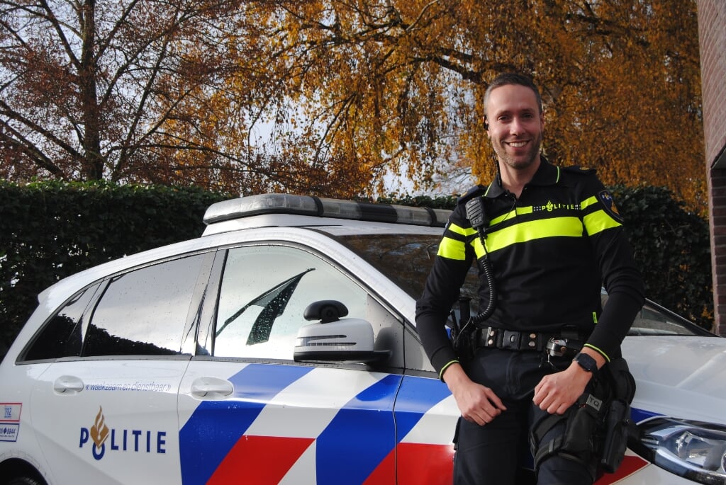 Sander Haan, wijkagent Eibergen West. Foto: Achterhoek Nieuws