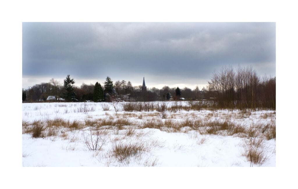Winterzicht op Groenlo. Foto: Ria Groot Zevert