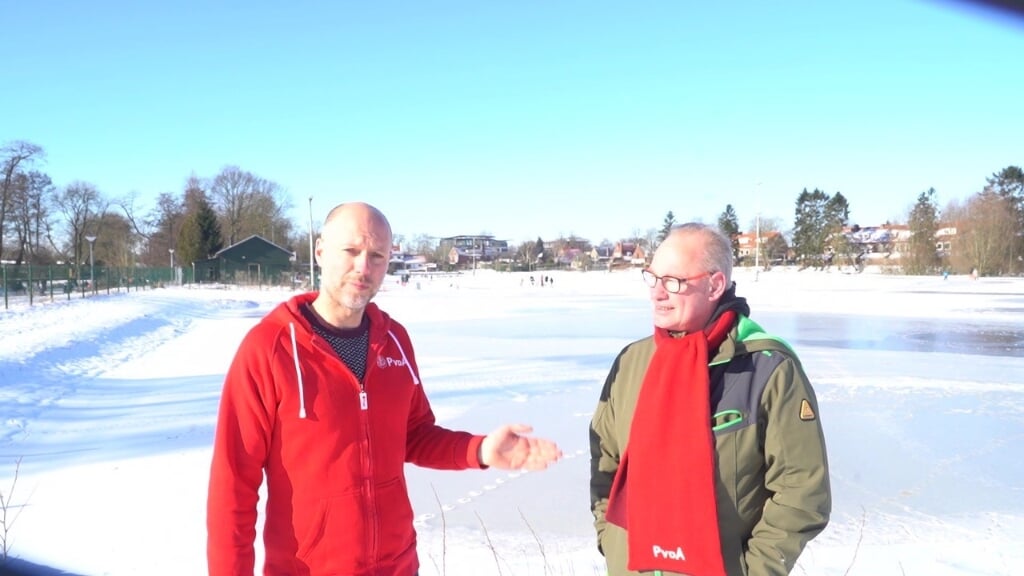 Jasper Bloem (l.) en Frans Manders. Foto: PR 