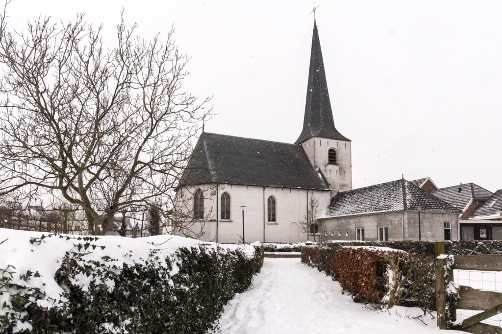 Johanneskerk in Lichtenvoorde gezien vanuit Het Hof. Foto: Janette van Egten