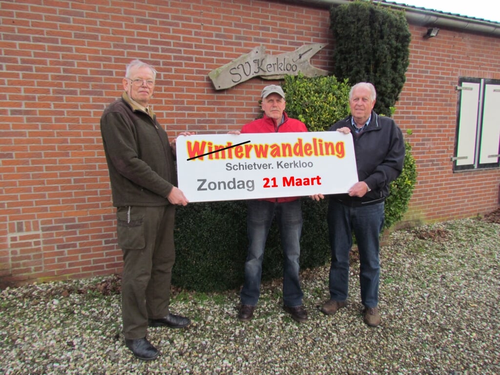 Henk Tenkers, Gerrit Stomps en Wim Goorhorst. Foto: Rob Stevens