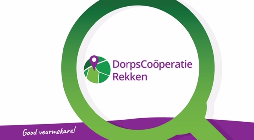 Het logo van de DorpsCoöperatie Rekken. Foto: PR