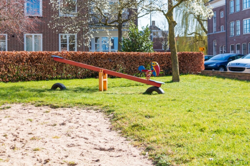 Speelplek aan de Brugstraat in Zutphen. Foto: Henk Derksen