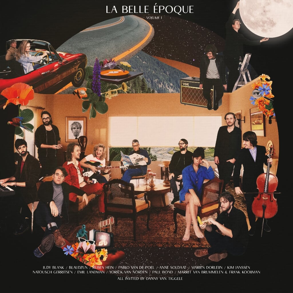 De cover van het album La Belle Époque Volume 1 dat september verschijnt, met Tom en Danny rechtsboven. Foto: PR