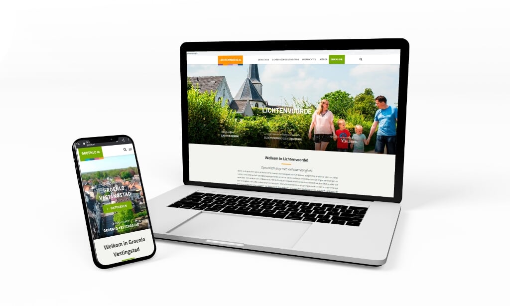 De nieuwe toeristische websites van Lichtenvoorde en Groenlo. 