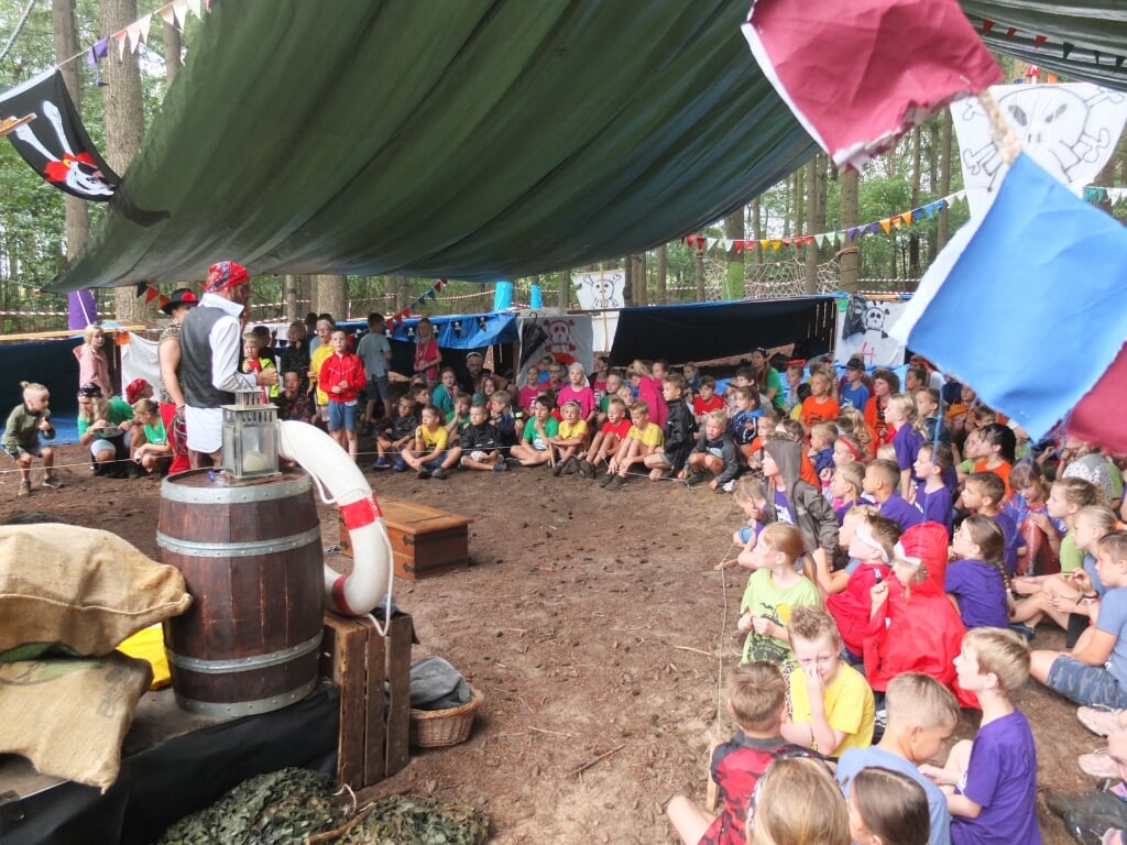 Veel kinderen beleven plezier aan het Kinderdagkamp Eibergen. Foto: PR