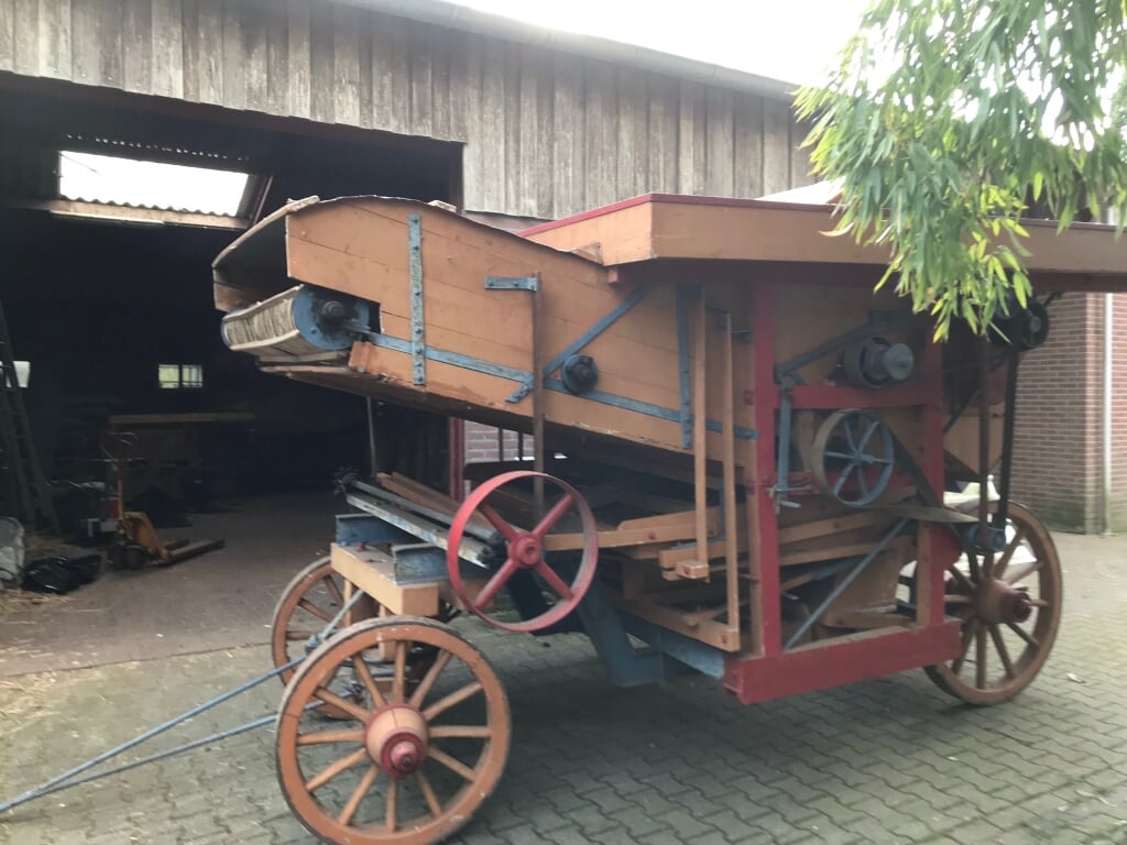 De 'nieuwe' dorsmolen van Museum Smedekinck. Foto: PR