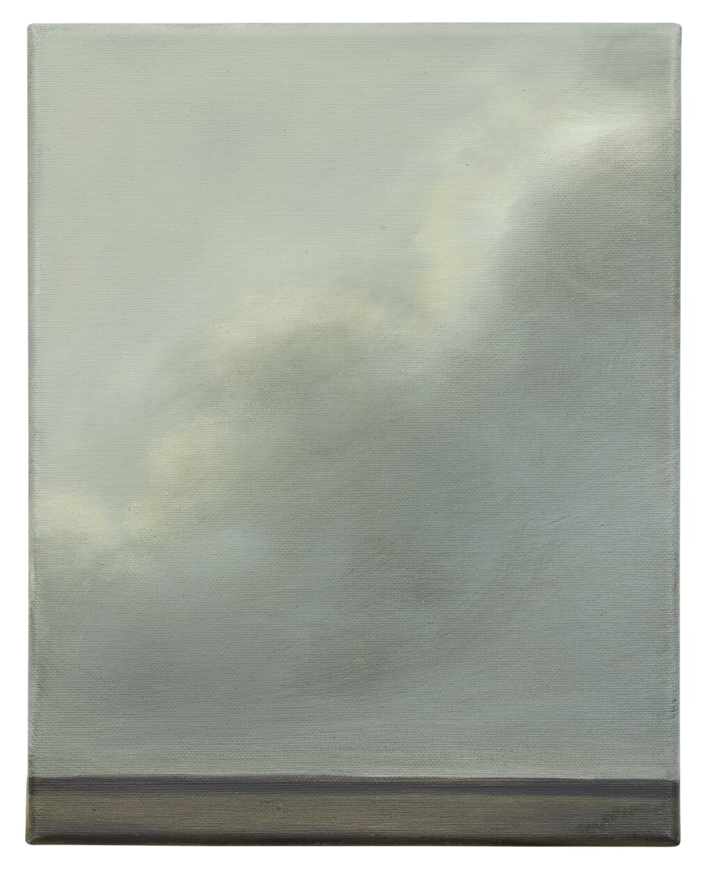 Linde Leijh, zonder titel, olieverf op doek, 2019, 300 x 240 mm.