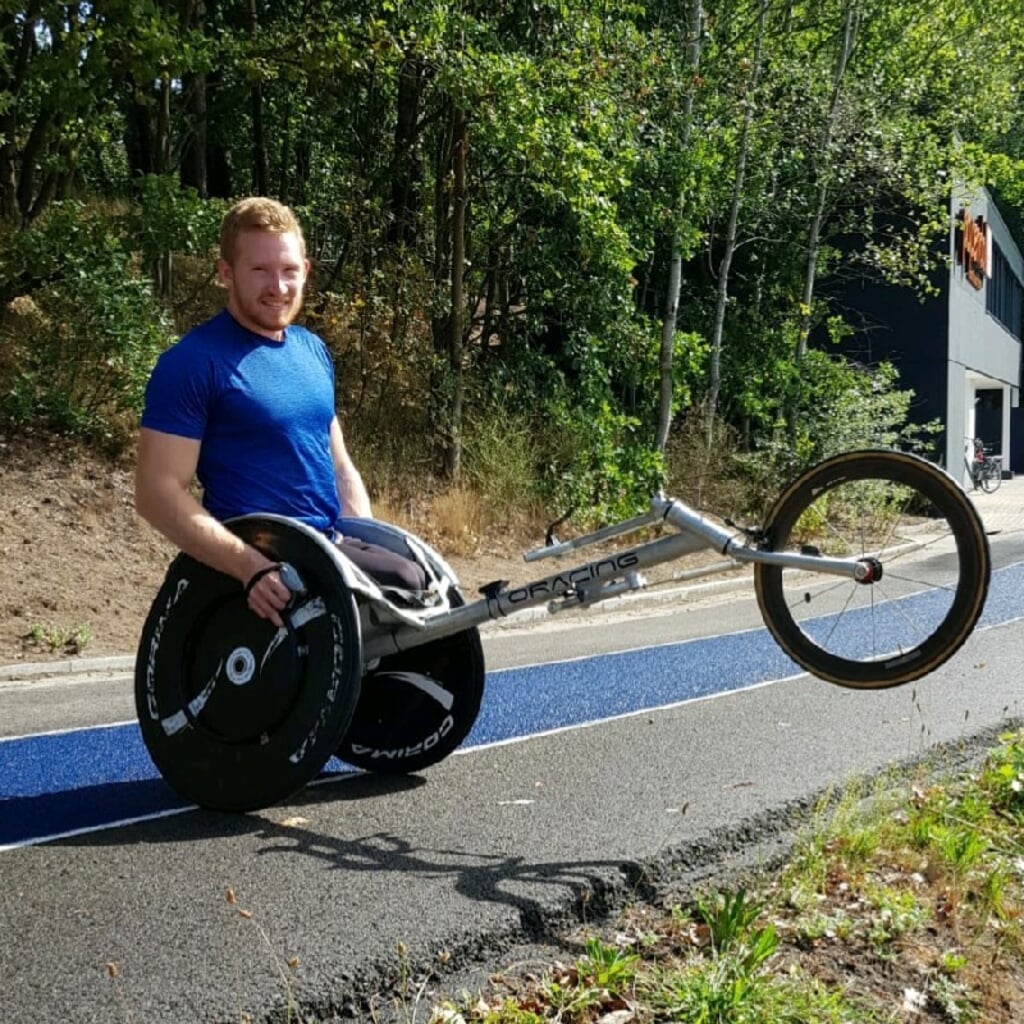 Rens van de Waterlaat probeert deze week in Polen de Paralympische Spelen te halen. Foto: PR