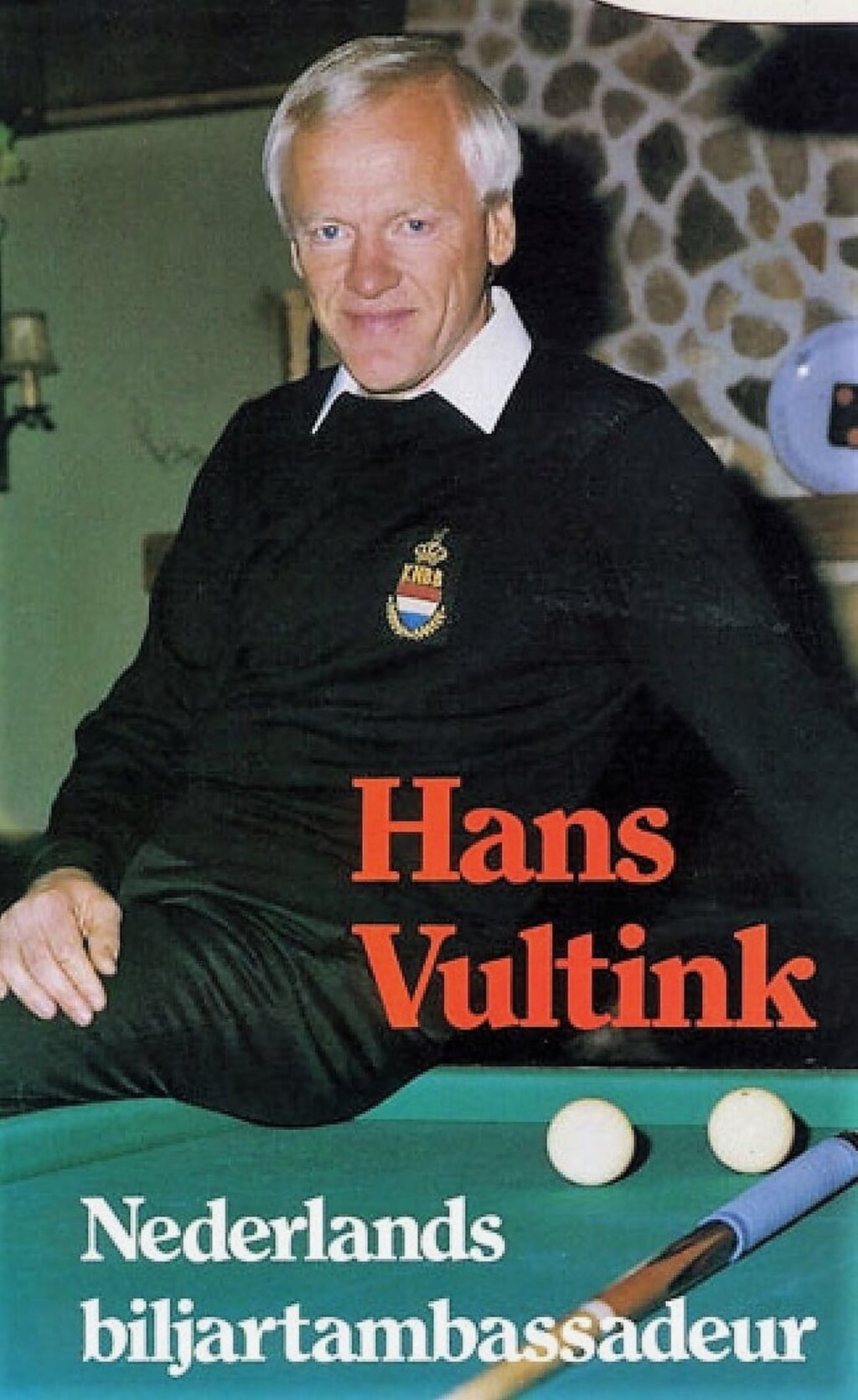Hans Vultink in jongere jaren. Foto: PR
