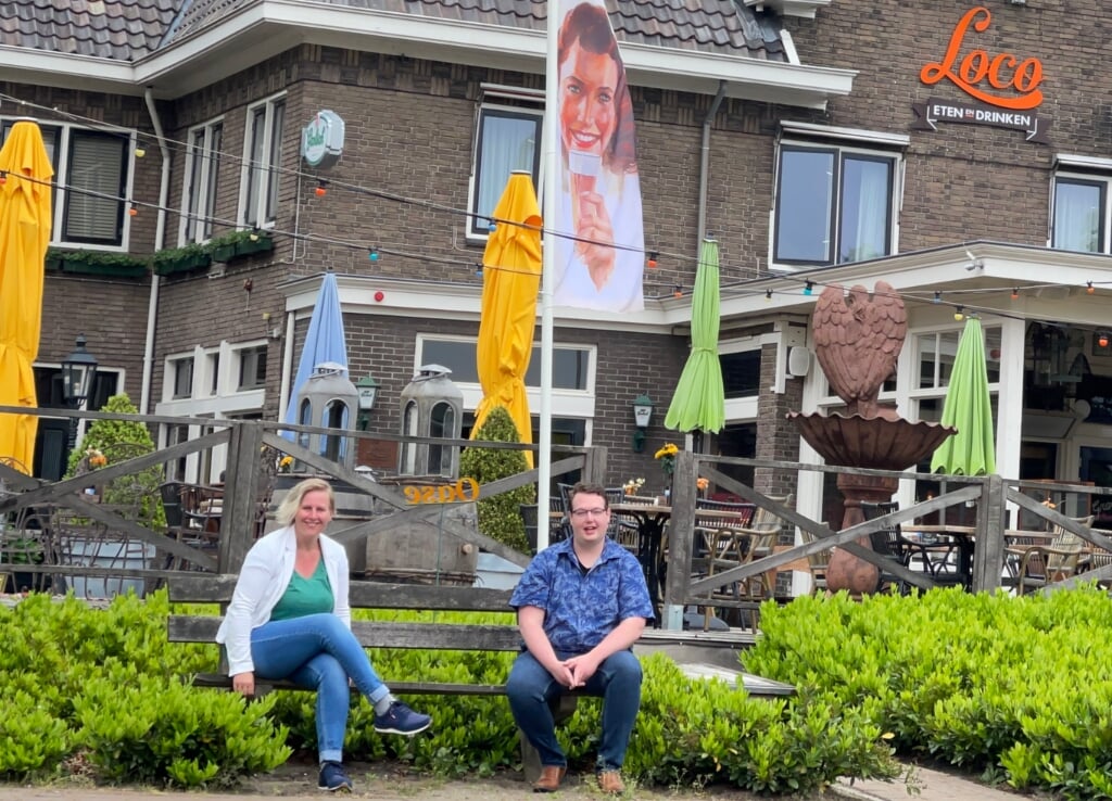 Lijsttrekkerskandidaten Linda van der Berg en Jarno Hilge. Foto: PR