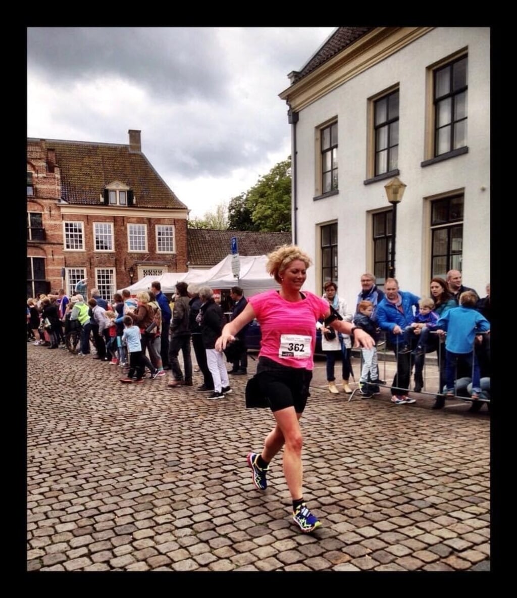 Margo Paap-Gerritsen was gek op hardlopen. Zij overleed afgelopen december. Foto: Jeffry Paap