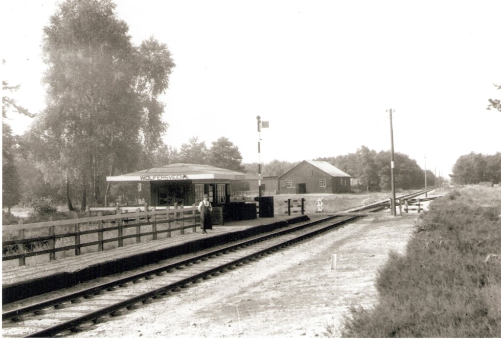 Station Wolfersveen, dat 100 jaar geleden werd geopend. Archieffoto: Staring Instituut/Erfgoedcentrum Achterhoek Liemers 