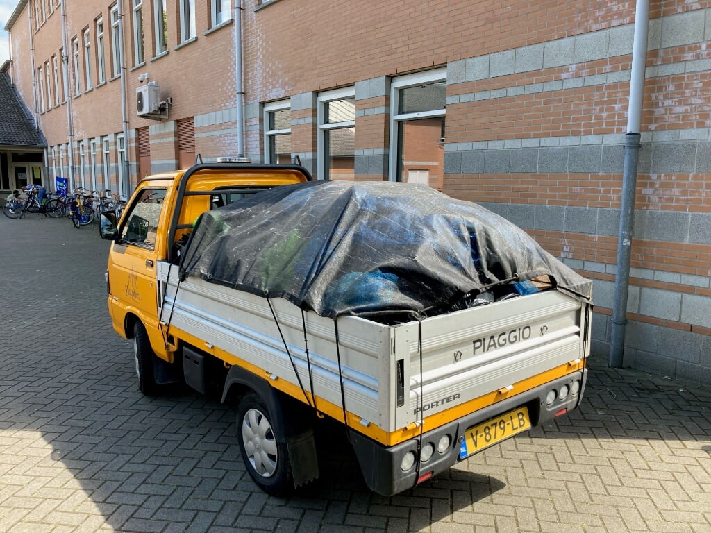 De gemeente Zutphen haalde aan het eind van de dag al het afval op. Foto: PR