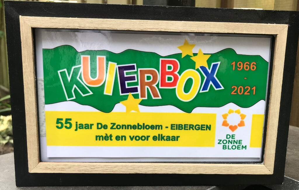 De kuierbox voor nieuwe vrijwilligers van de 55-jarige afdeling van De Zonnebloem. Foto: PR