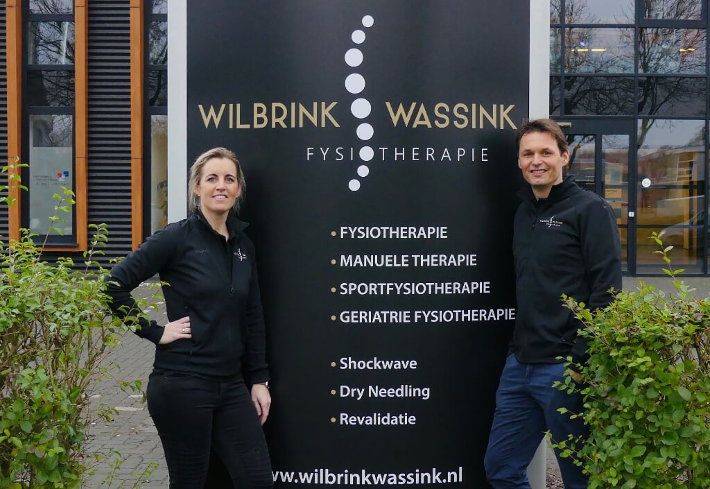Anne Wilbrink (links)en Emil Wassink. Foto: PR