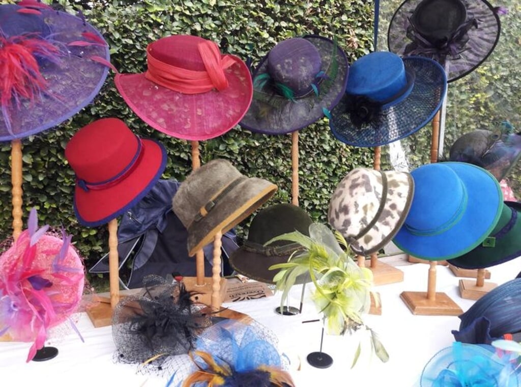 Een collectie van handgemaakte hoeden. Foto: PR