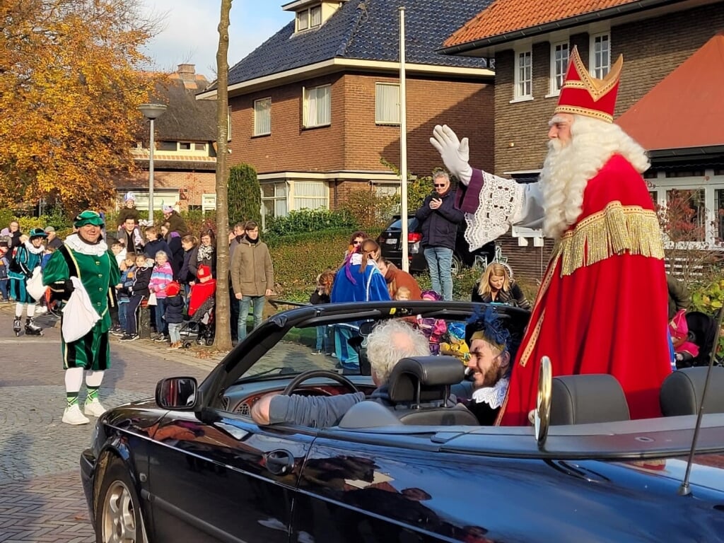 Tijdens de vorige sinterklaasintocht. Foto: PR