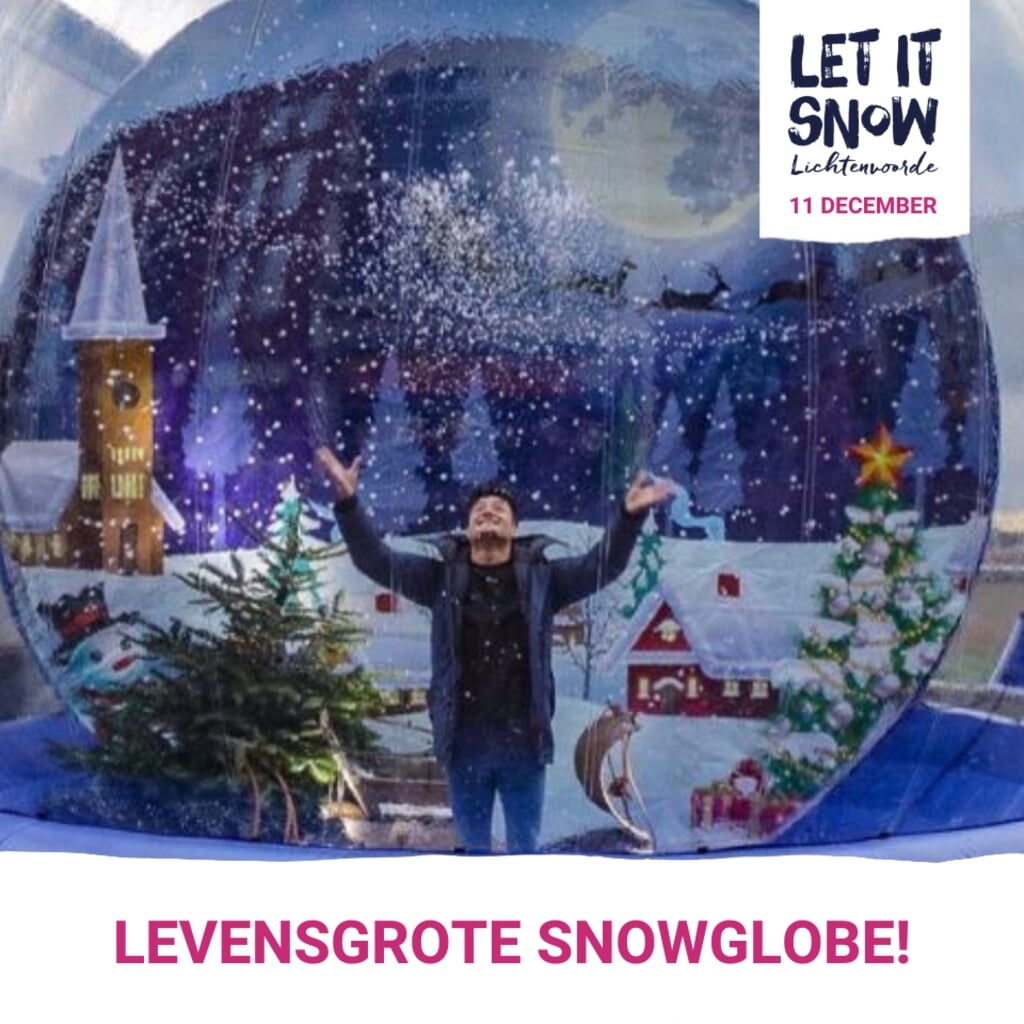 Let it Snow in Lichtenvoorde. Foto: PR