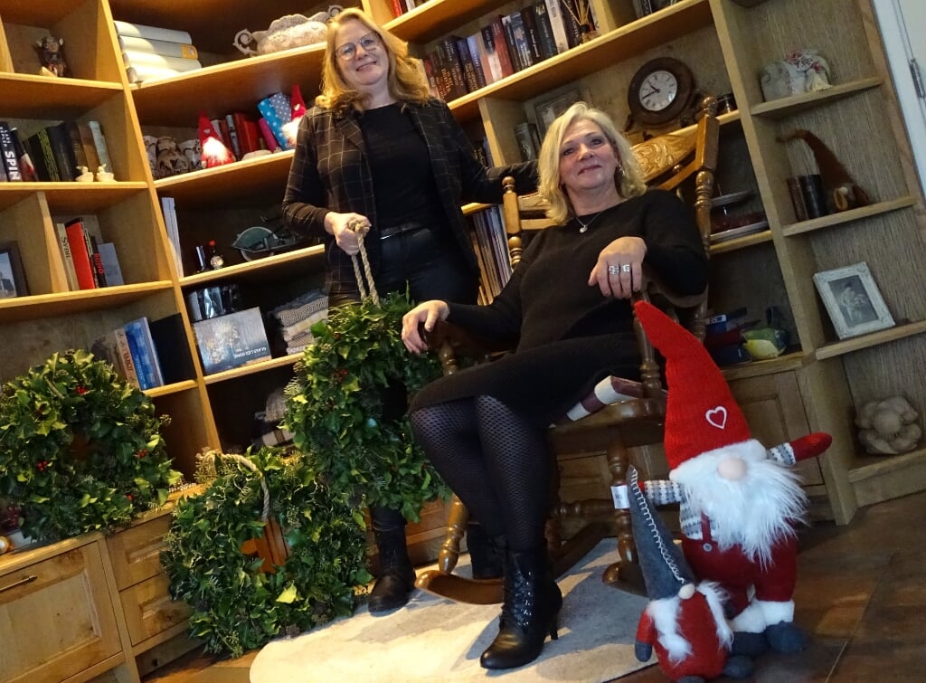 Gerda de Kinkelaar (links) en Corine Polman geven winterfair nieuwe invulling. Foto: PR.