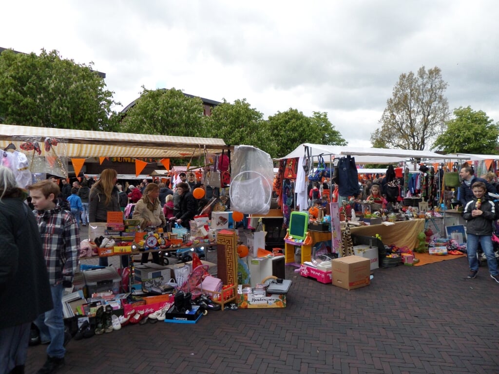 Dit jaar is weer een Oranjemarkt in Eibergen. Foto: PR