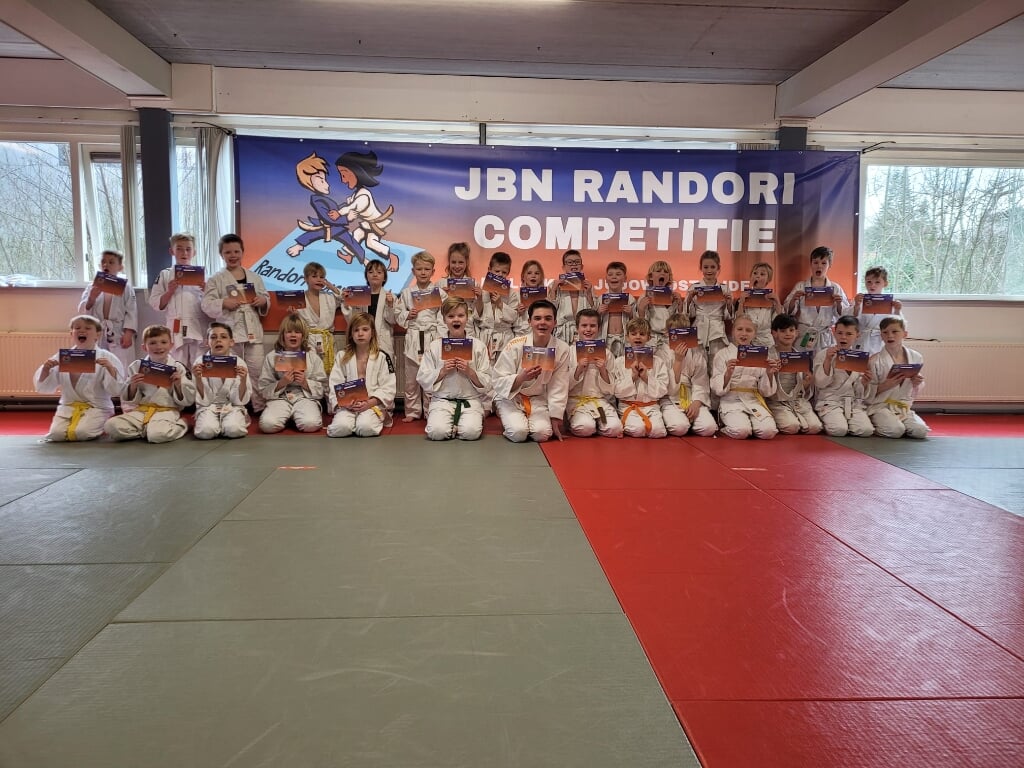 JBN Randori competitie voor beginnende en recreatieve judoka's. Foto: PR