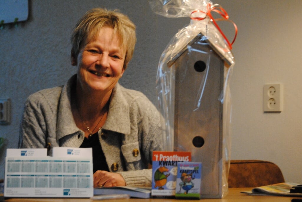 Irene de Graaf won een Achterhoek Nieuws-prijzenpakket met de Eindejaarsquiz. Foto: PR