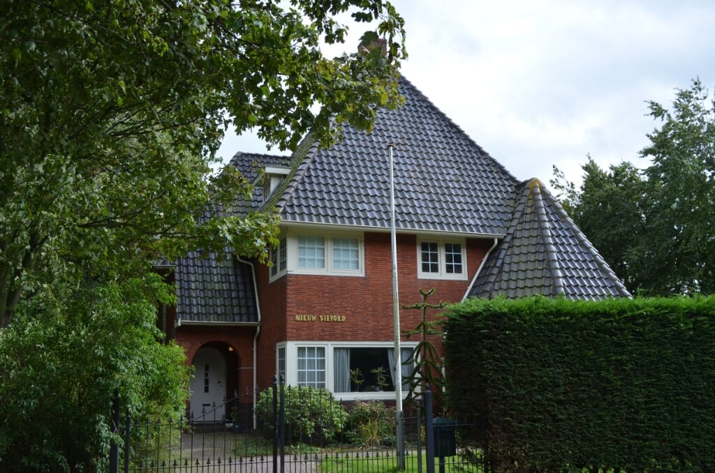 De monumentale villa 'Nieuw Silvold' in Castricum is in 1934 gebouwd in opdracht van de familie Krüger.  Foto Wikipedia