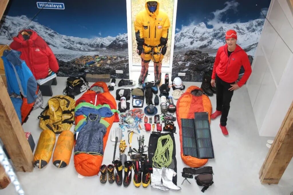 Bergbeklimmer Wilco van Rooijen bereidt zich voor op een nieuwe expeditie. Foto: Team Wilco