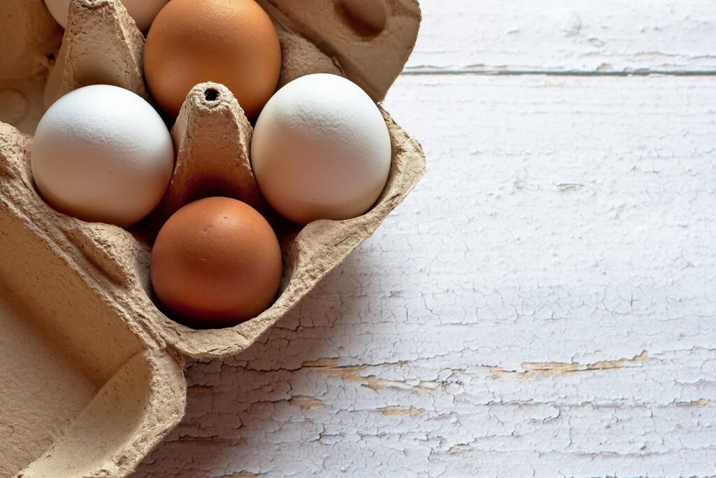De bestelde eieren worden vóór Pasen bezorgd. Foto: PR