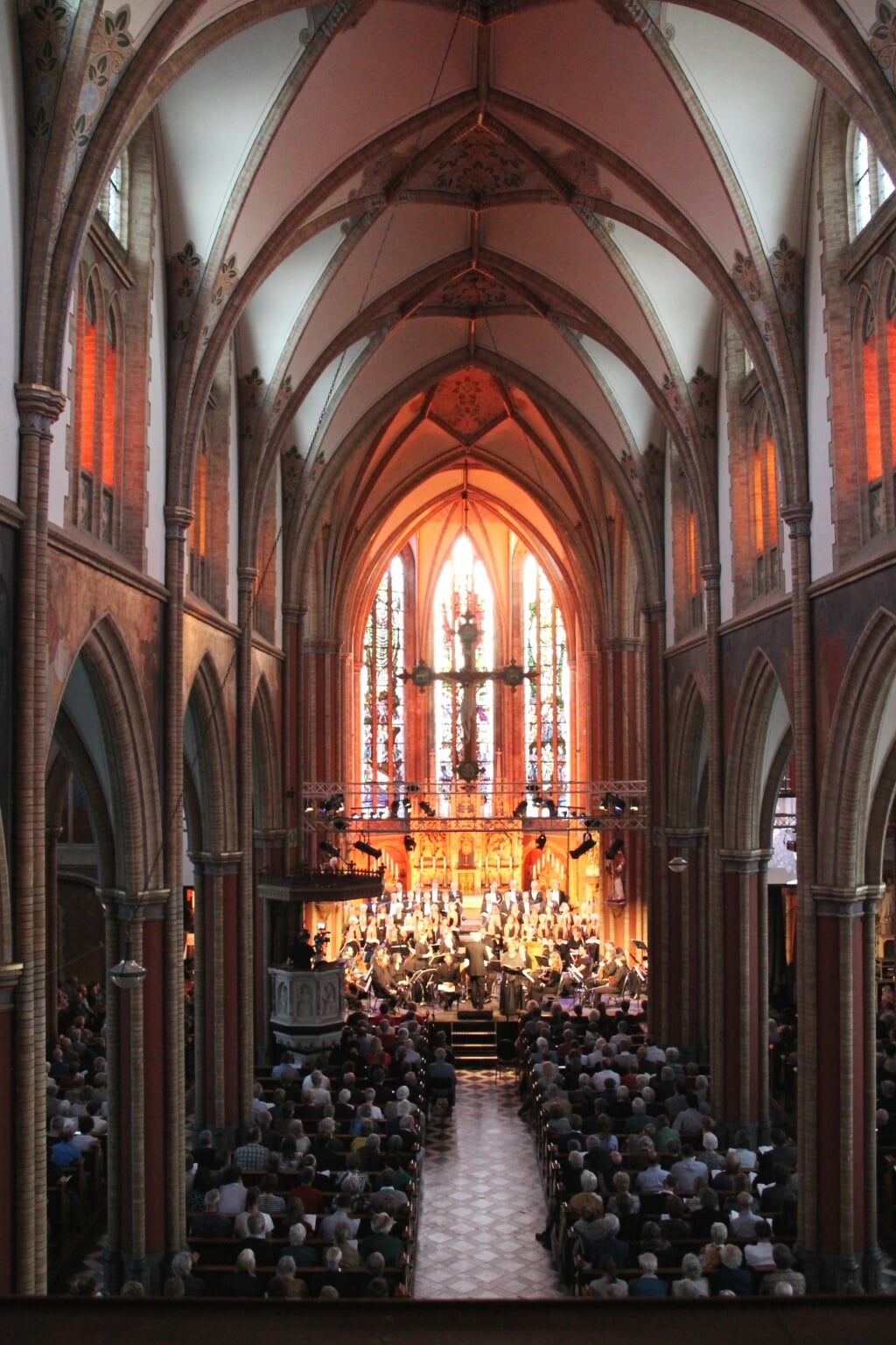 De Werenfriduskerk heeft een perfecte akoestiek voor uitvoering van de Matthäus Passion. Foto: PR