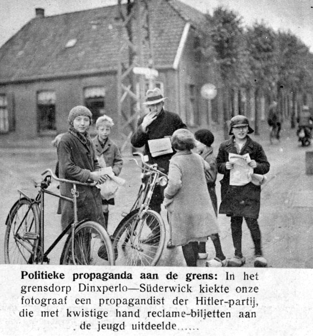 Hitler Propaganda 1933. Foto: ‘Ons Fotonieuws’ Graafschapsbode 1933