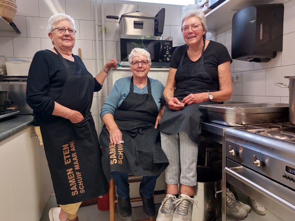 Annie Kuiper, Dini Hoentjen en Tonny Kok. Foto: Ria Elstgeest