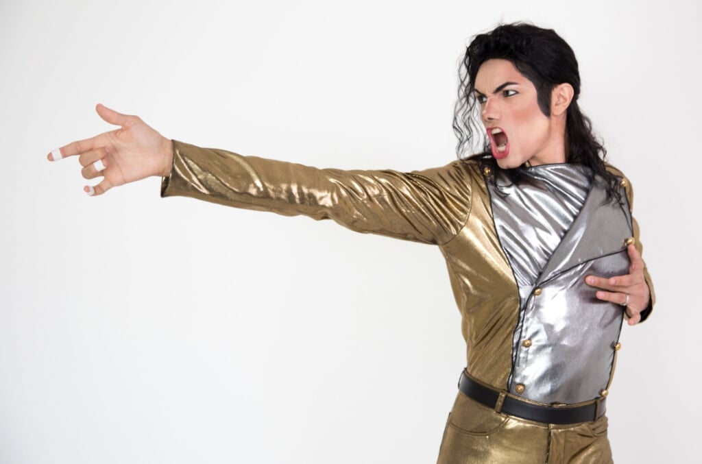 Lenny Jay doet Michael Jackson live herleven; de gelijkenis is treffend. Foto: PR
