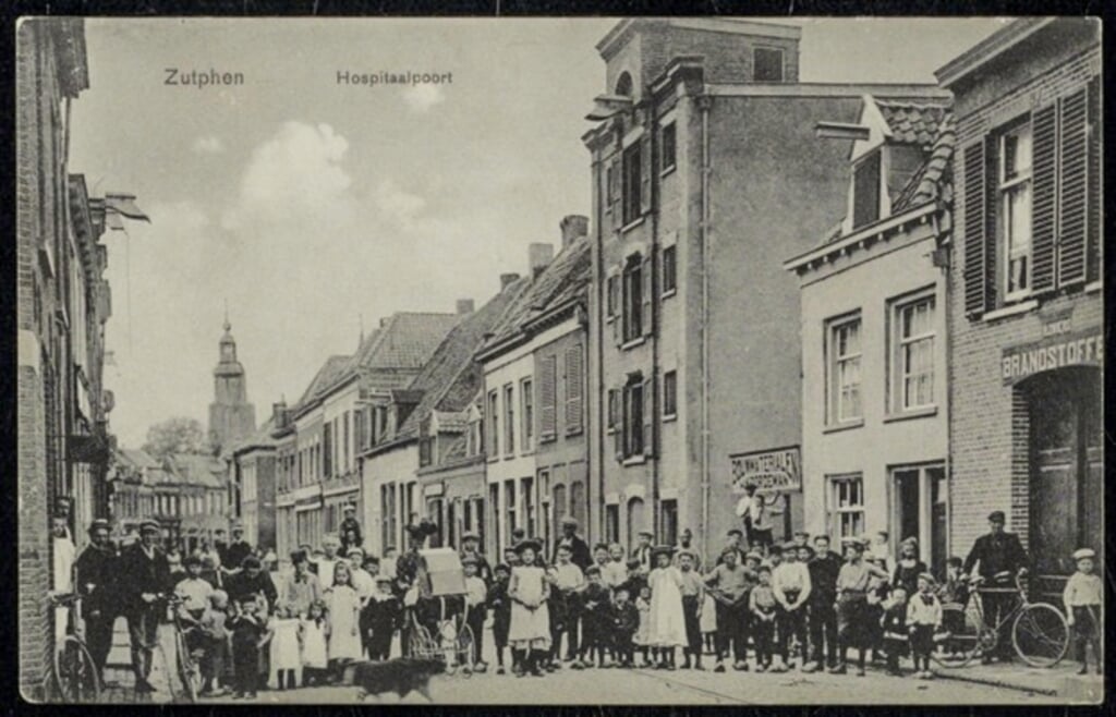Spittaalstraat. Foto: Archief Erfgoedcentrum Zutphen