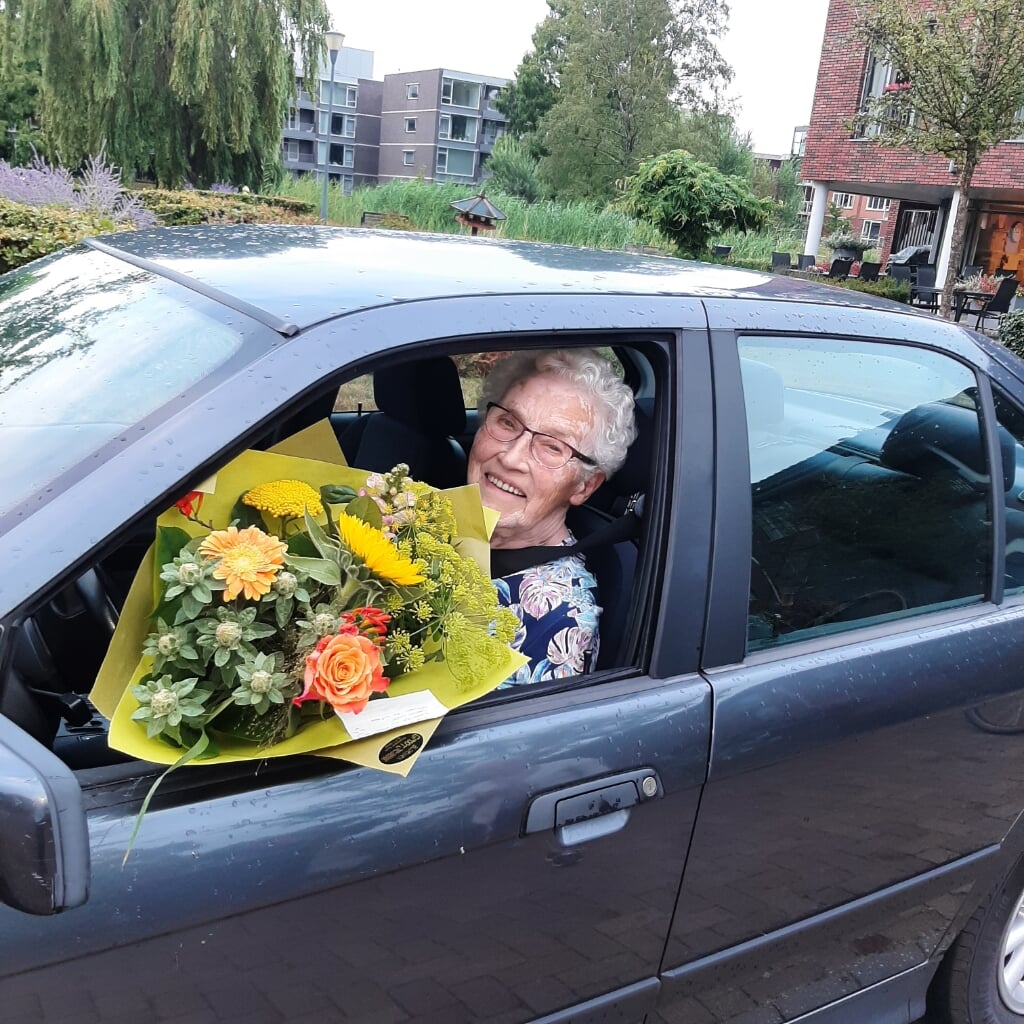 Grada Willekes neemt afscheid bij Andriessenhuis. Foto: PR