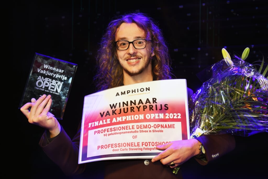 Benjamin de Groot uit Doetinchem wint de vakjuryprijs. Foto: Roel Kleinpenning