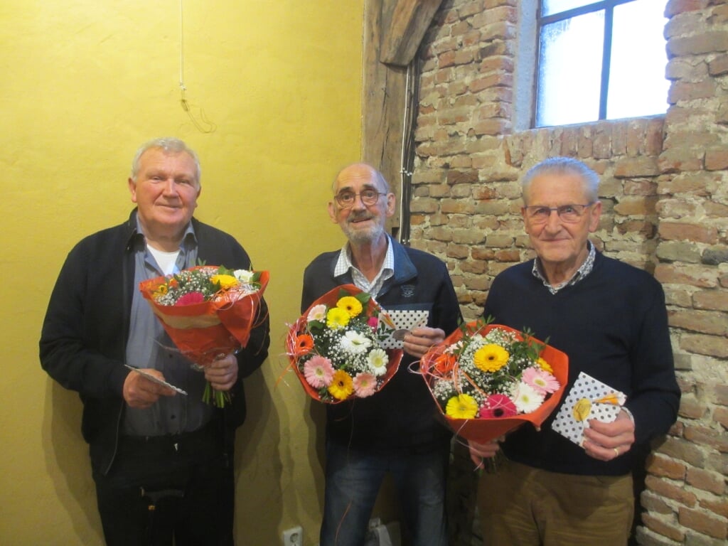 Drie keer de H: Hans, Herman en Hans. Dierenweide ’s Spiker heeft veel aan hen te danken. Foto: Gerard ter Maat