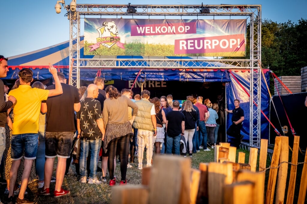 Het festivalterrein van Reurpop kent dit jaar een nieuwe frisse indeling. Foto: Joris Telders