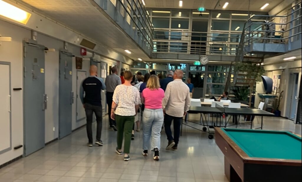 Bezoekers open dag gevangenis Zutphen onder de indruk. Foto: PI Achterhoek
