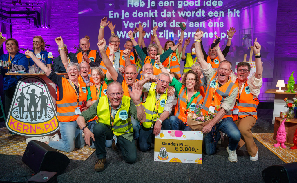 AnderHalfweg uit Voor-Beltrum wint de Gouden Pit 2024. Foto: John Voermans